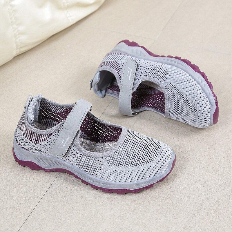 Zhongjianbu women's shoes sports non-slip casual shoes soft sole spring and summer mesh breathable mother sandals children