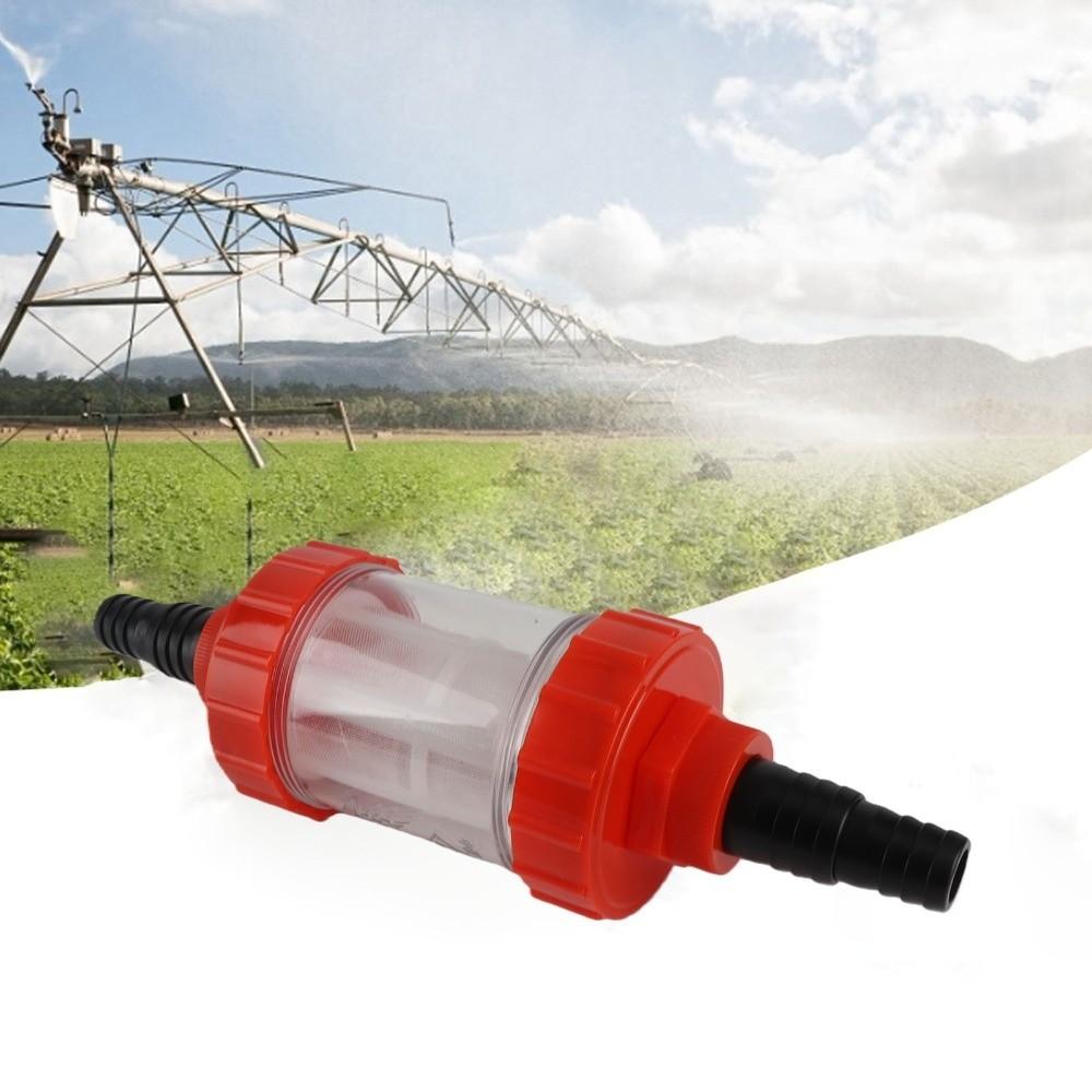 Clear Housing Garden Irrigation Filter Mesh Screen Inline Water Filter Sprinkler System