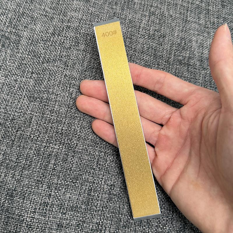 

New Aluminum Base Golden Diamond Sharpening Stone, Portable Outdoor Sharpener,Fixed Angle Knife Sharpener Accessories Whetstone 2026 New Style