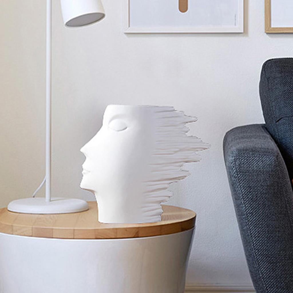 

Ceramic Modern Arts Vases Minimalist Abstract Human Statue Flowers Vase Decoration Indoor Pot er for белый