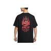 Nike SB Logo Loose Fit Skateboard T-Shirt Men Tops Black HJ0821-010