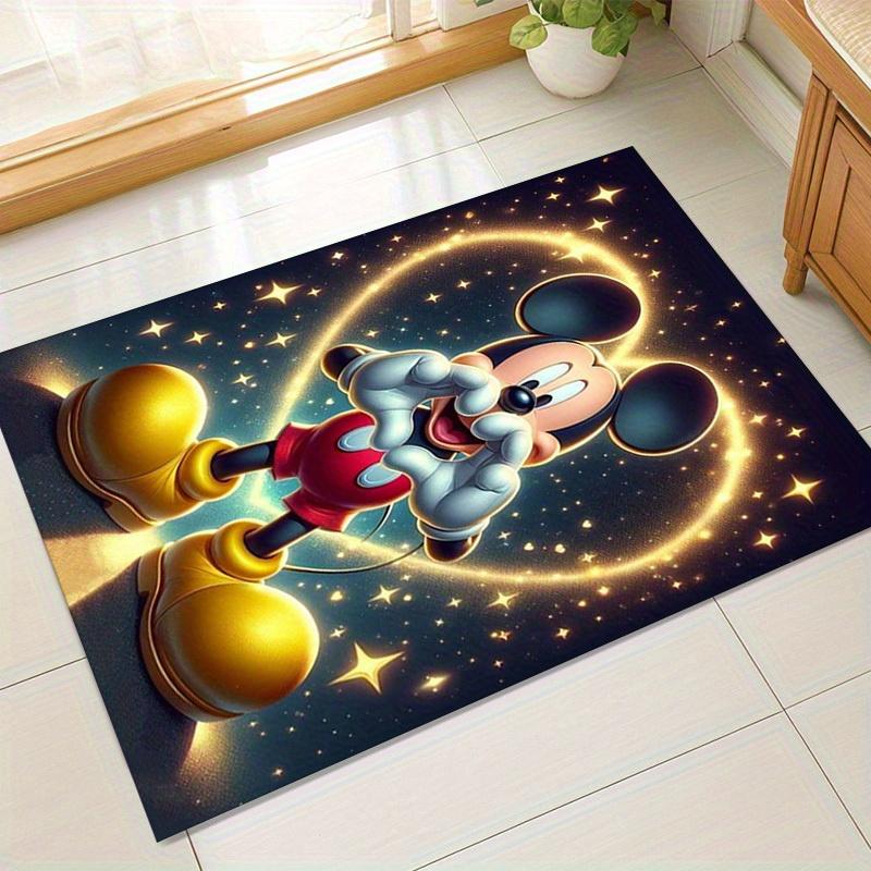 1pc. Mickey Mouse Heart-Shaped Home Office Chair Rug Outdoor Gift Carpet Decorz0410153 60cm by 90cm