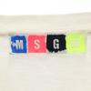 MSGM made in Italy Print Short sleeve T-shirt S White system Men's Used