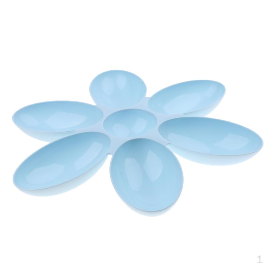 16   Pet Puppy/Kitten Food Container Supplies Bowl Shaped синий