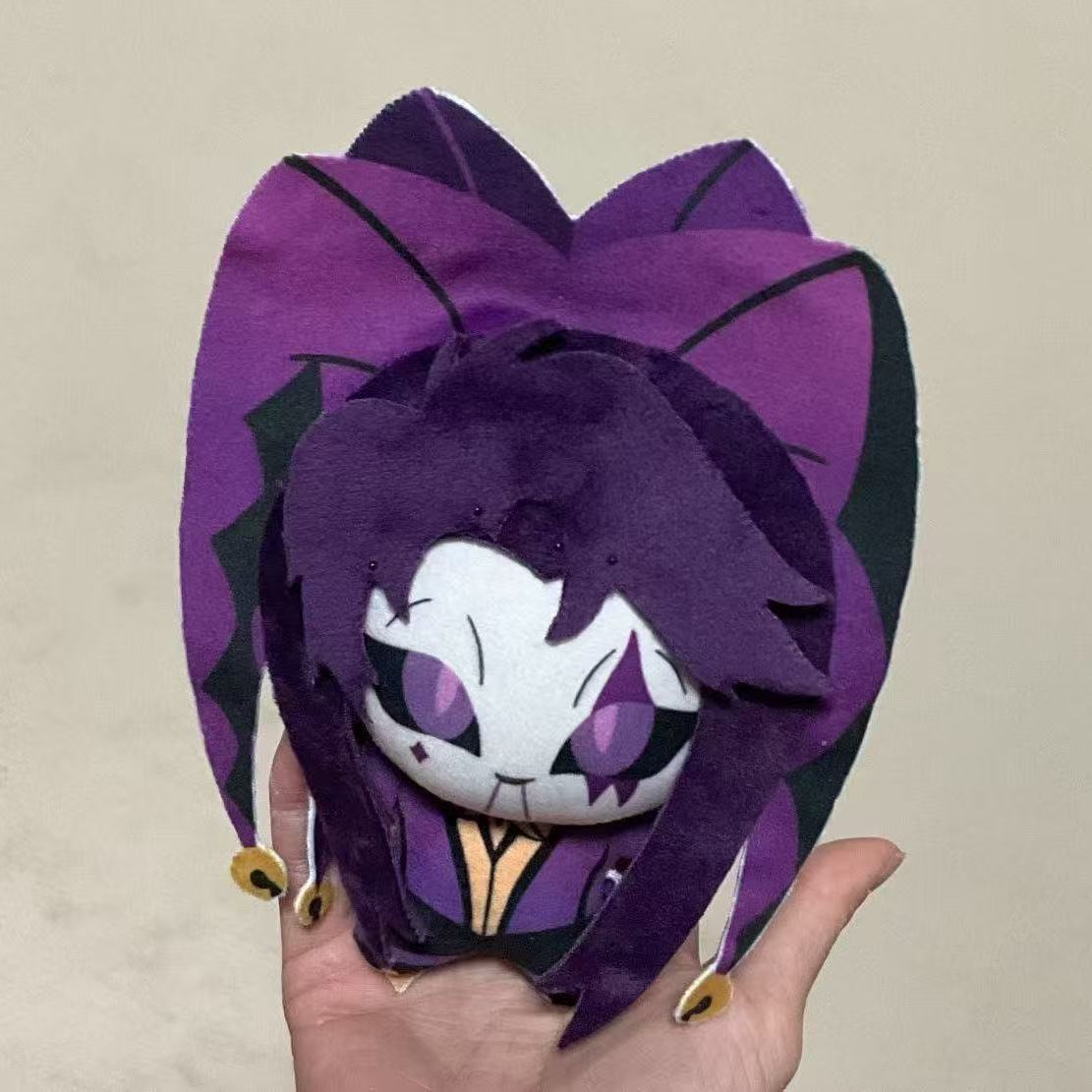 10cm Plüschtier Der Freak Circus Narr Plüschtier Narr Spielzeug Baumwollpuppe Rucksackanhänger Anhänger Plüsch Schlüsselanhänger Fans Geburtstagsgeschenk