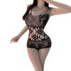 Sexy Netwear Sexy Large Size Hot One-Piece Pure Desire One-Piece Socks Flirting Suspender
