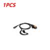 PU Wired Walkie Talkie Headset Earphones K-Plug Earpiece Headset Dual PTT G Type with Microphone for Kenwood Baofeng 888S TYT
