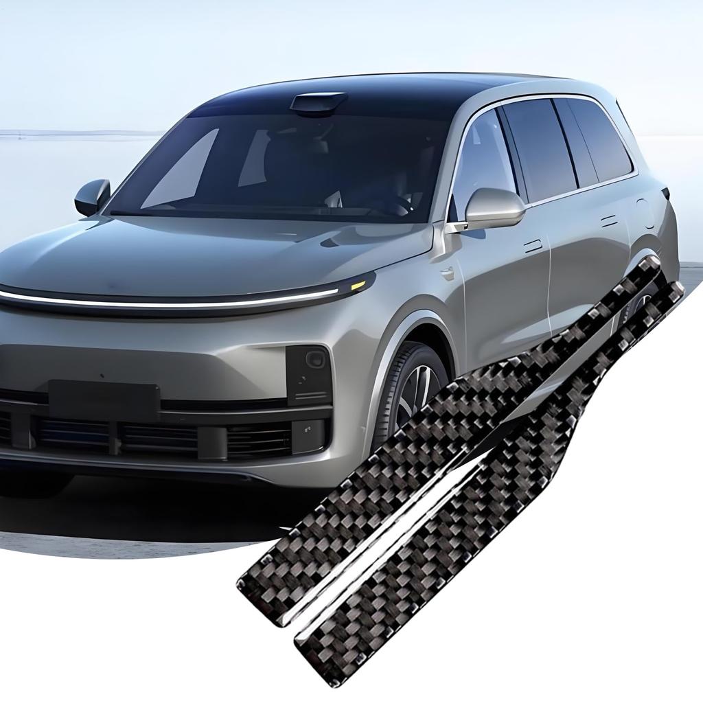 Yukelu Rear View Mirror Anti-Collision Strip, Car Film Protector - Fits Door Windows All Models