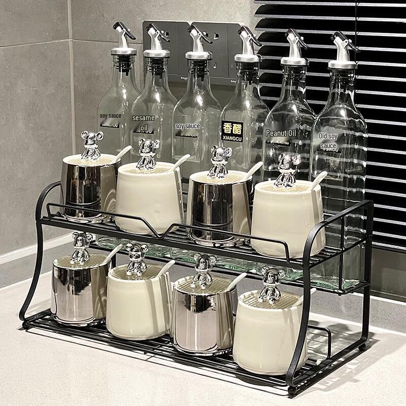 Naijiang Light Luxury Ceramic Seasoning Jar Set