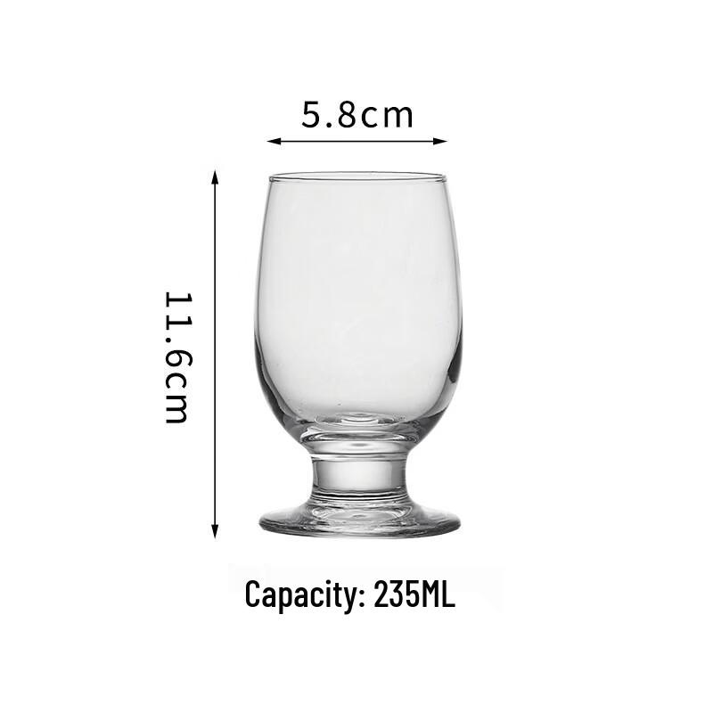 

Versatile Short Stemmed Beverage Glasses, Set of 2
