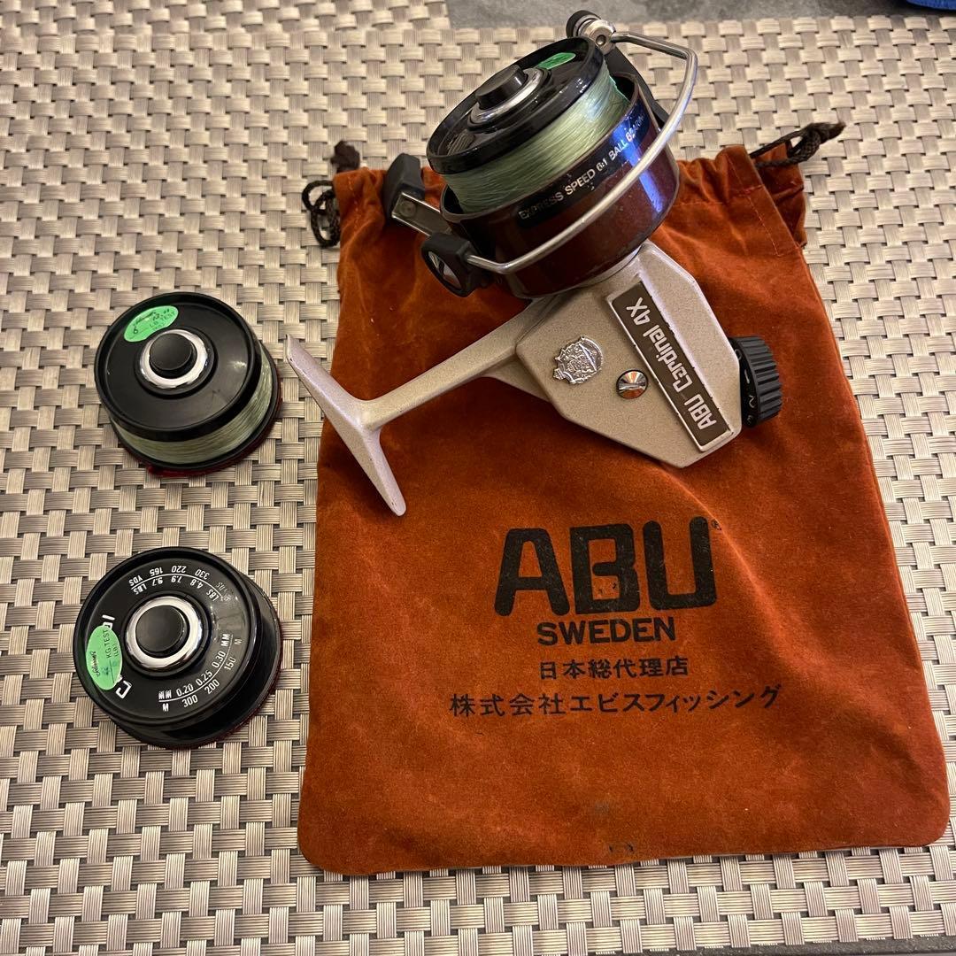Used ABU Cardinal 4X Cardinal with 2 spare spools Used item