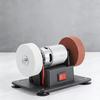 Electric Small Sander High Efficiency Portable Sanding Machine with 2 Wheels for Home DIY Woodworking Metal Polishing