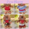 Ural Groundhog Keychain Plush Toy With Cartoon Style For Backpack Accessories