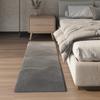 Light Luxury Carpets for Living Room Thick Plush Bedside Floor Mat Modern Style Bedroom Decor Grey Carpet Fluffy Soft Study Rug