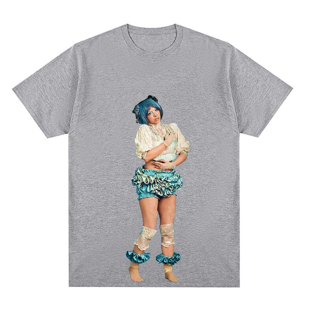 Album Heads Design Graphic Tees MelanieMartinez Singer Printing T-shirt Cotton O-neck Short Sleeve Female Tshirts Unisex Clothes