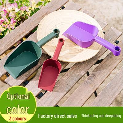 Small Plastic Gardening Shovel for Kids – Perfect for Planting Vegetables, Flowers, Digging Soil, Beach Fun, and Cat Litter Cleanup