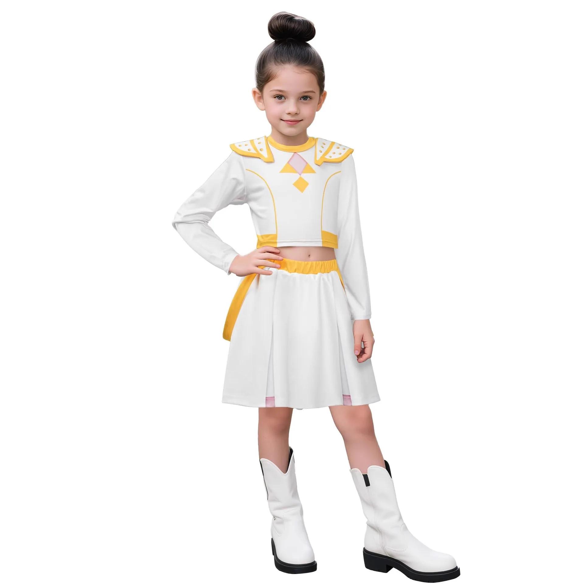 

Дитячий костюм Rumi Zoey Mira для косплею, сценичних виступів, 3D-друку, K-pop, Мисливці на демонів, Хелловін 130