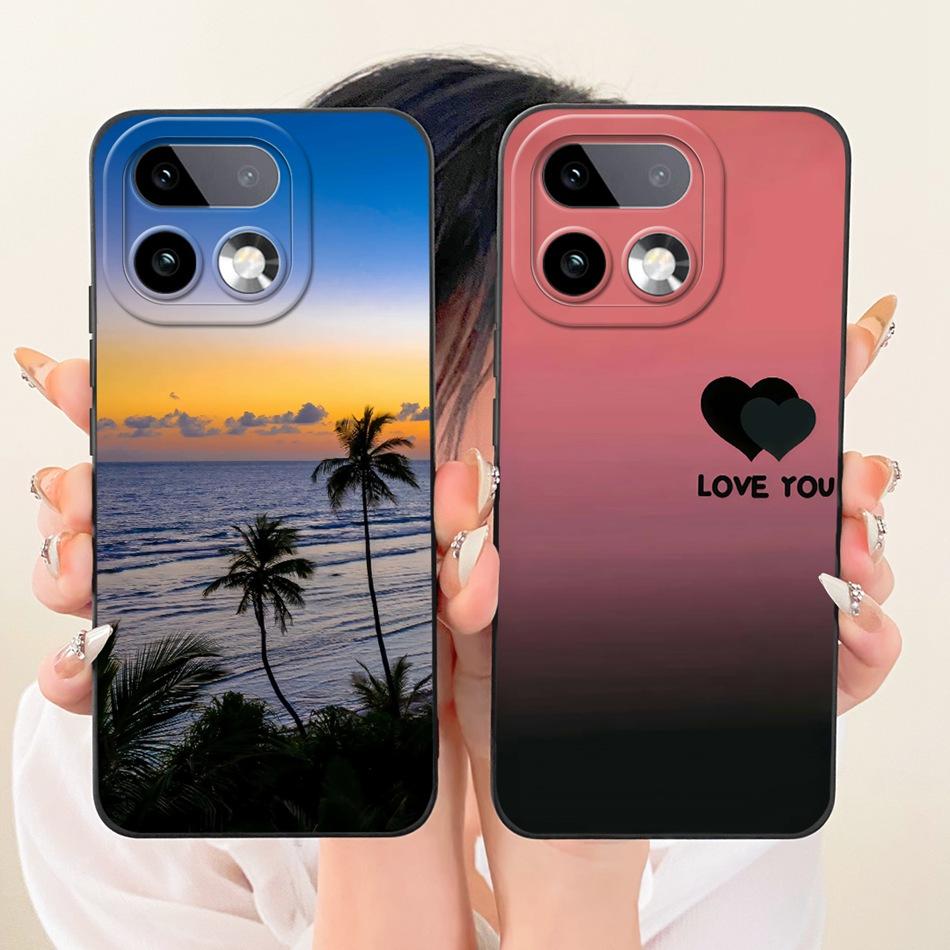 Dla Realme 16 Pro+ 16Pro 2026 Modne Etui Malowane Plaża o Zmierzchu na Telefon Dla Realme 16 Pro Plus 5G Miękkie Silikonowe Pokrowce Zderzaki