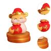 Year Statue Animal Sculpture Collection Birthday Gift Decorative Figurine Tabletop Ornament