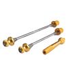 Aluminum Zinc Zinc Alloy Locking Security Wheel Accessories Bicycle Skewers Hub Quick Release Bike Skewers
