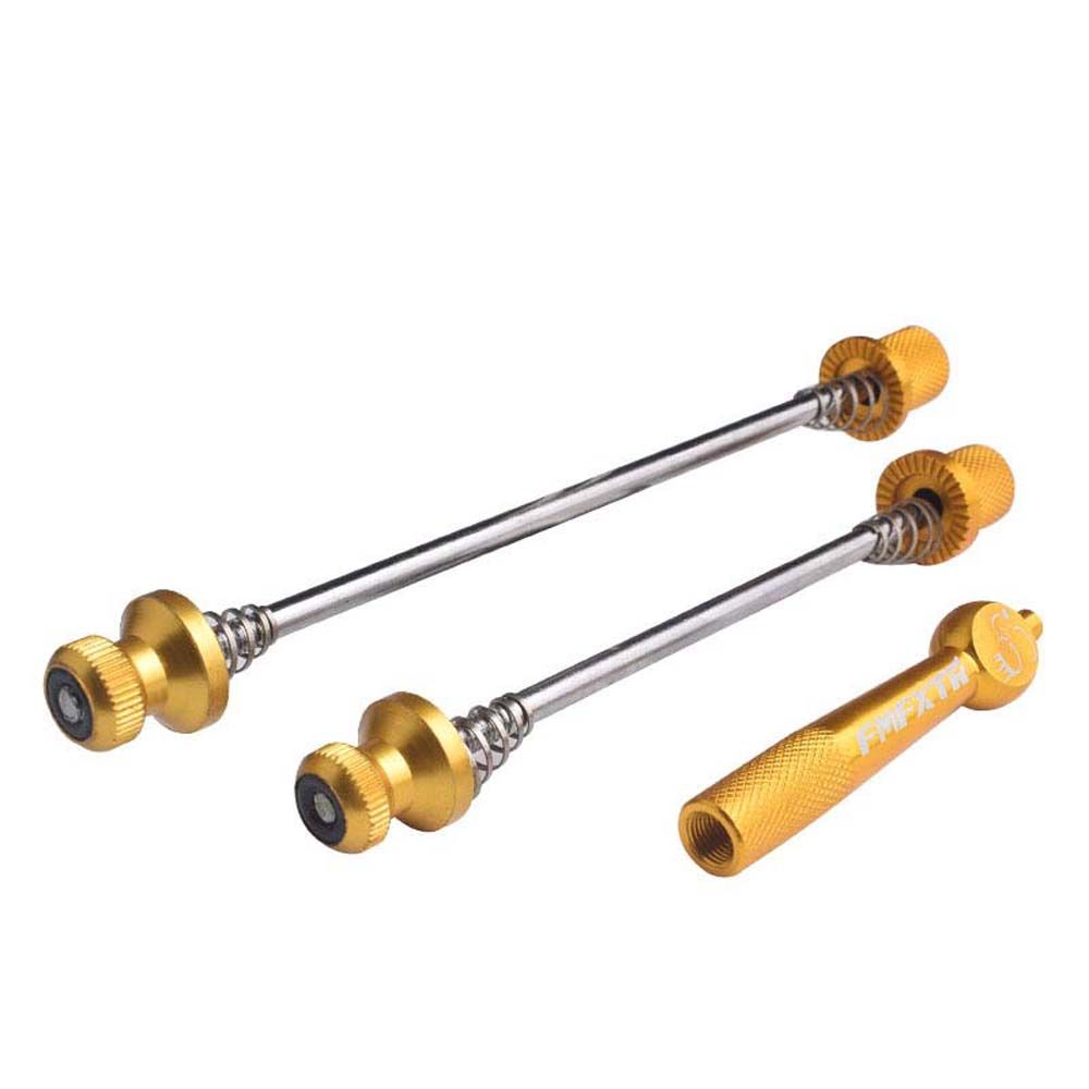 Aluminum Zinc Zinc Alloy Locking Security Wheel Accessories Bicycle Skewers Hub Quick Release Bike Skewers