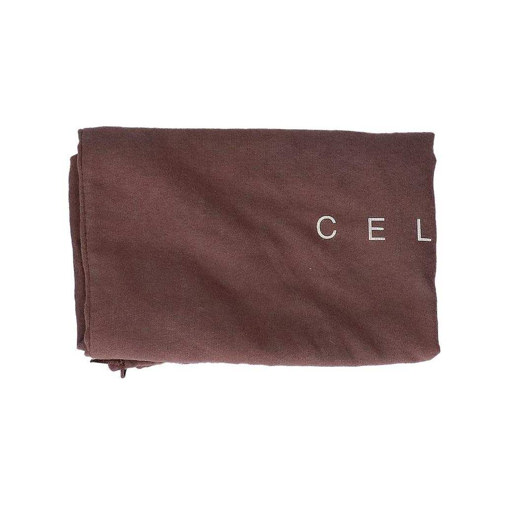 CELINE [Beautiful Condition] Paris Macadam Denim Bitter Sweet Shoulder bag NavyUsed