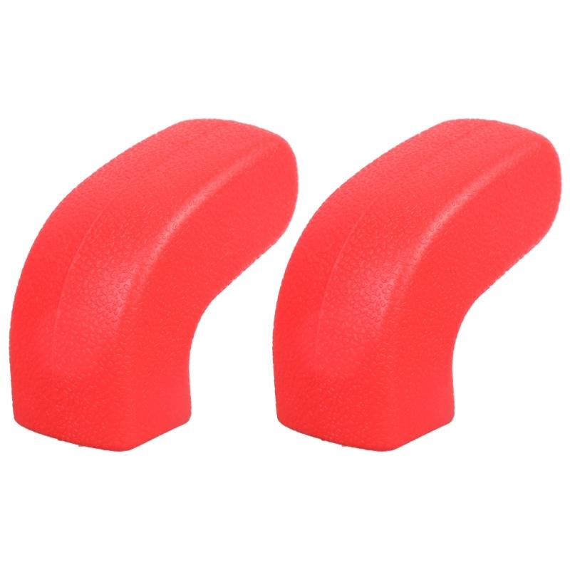 

Rubber Protective Cap Prevents Corrosion for 2007-2023 JK JT Front Bumper Tow Hook Covers Protectors красный