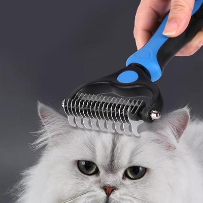 Dolaşık Açma Tarak: Kedi ve Köpekler İçin Çift Taraflı Evcil Hayvan Bakım Fırçası