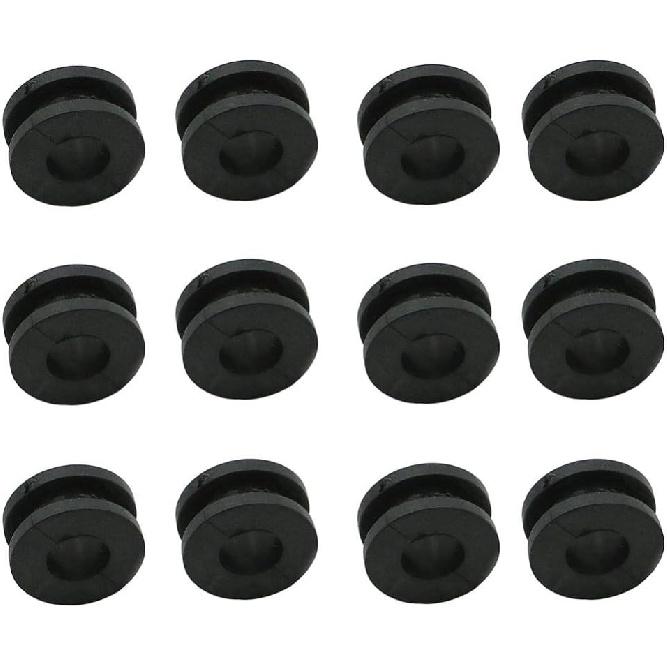 10 Piece Rubber Grommets Compatible with Motorcycle Fairings Compatible with Yam-aha R1 R6 R6s YZF750 YZF600 YZF1000