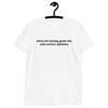 Correct Opinion Graphic Top Summer Fashion Unisex Tshirt Short Sleeve Cotton Tshirt