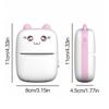 Mini Imprimante Thermique Bluetooth Portable HD Sans Fil Papier Auto-adhésif pour Étiquette Photo Reçu Liste de Notes