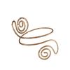 Adjustable Opening Cuff Bracelets Zinc Zinc Alloy Circle Upper Arm Bracelet Star Armband Arm Chain  Girls