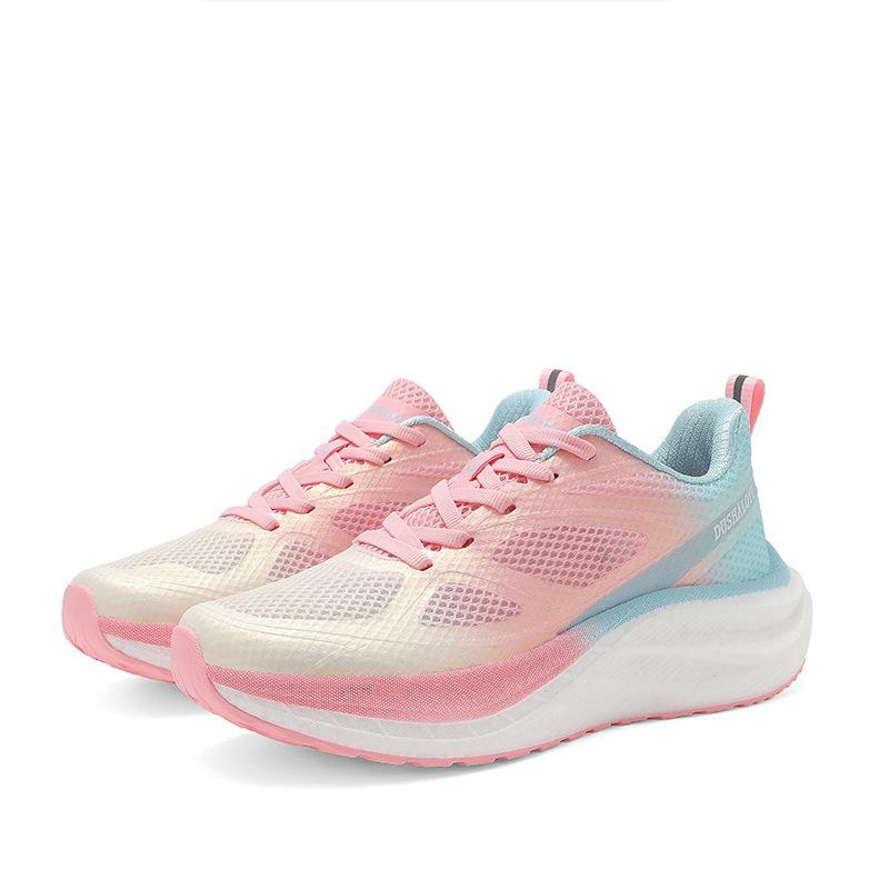 Sports Running Shoes Summer New Breathable Couple Mesh Shoes Soft Sole Wear-resistant Cushioning Daily Versatile Casual Shoes