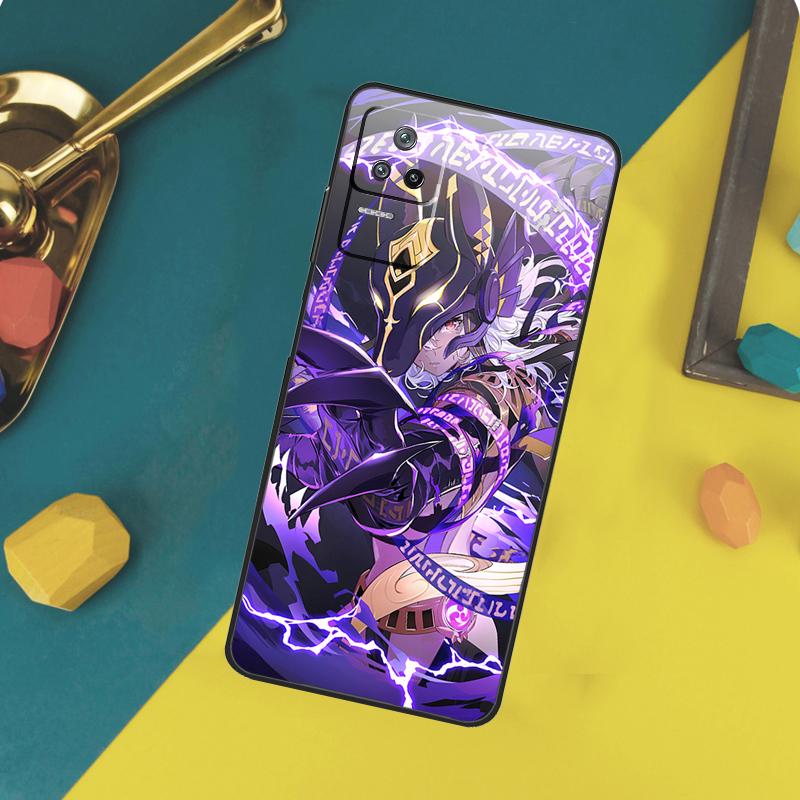 Genshin Impact Cyno Case For Xiaomi 14T Pro 11T 12T 13T 13 14 15 Ultra POCO X7 Pro X3 X5 X6 M6 F5 F6 Pro Funda