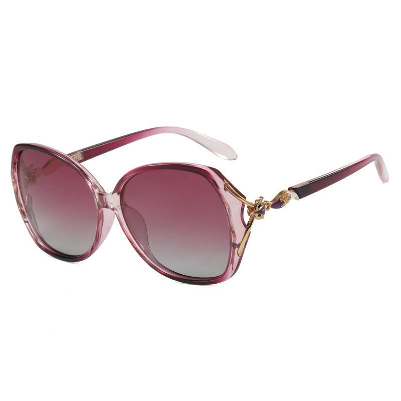 Fashion Large Frame Sunglasses Gradient Sunglasses