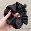 Extra Large Satin Scrunchie: Elegant Women's Hair Tie & Ponytail Holder