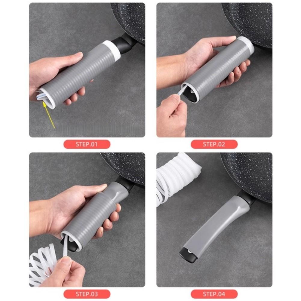 Frying Pan Handle Protector Rubber Handle Cover Dishwasher Safe