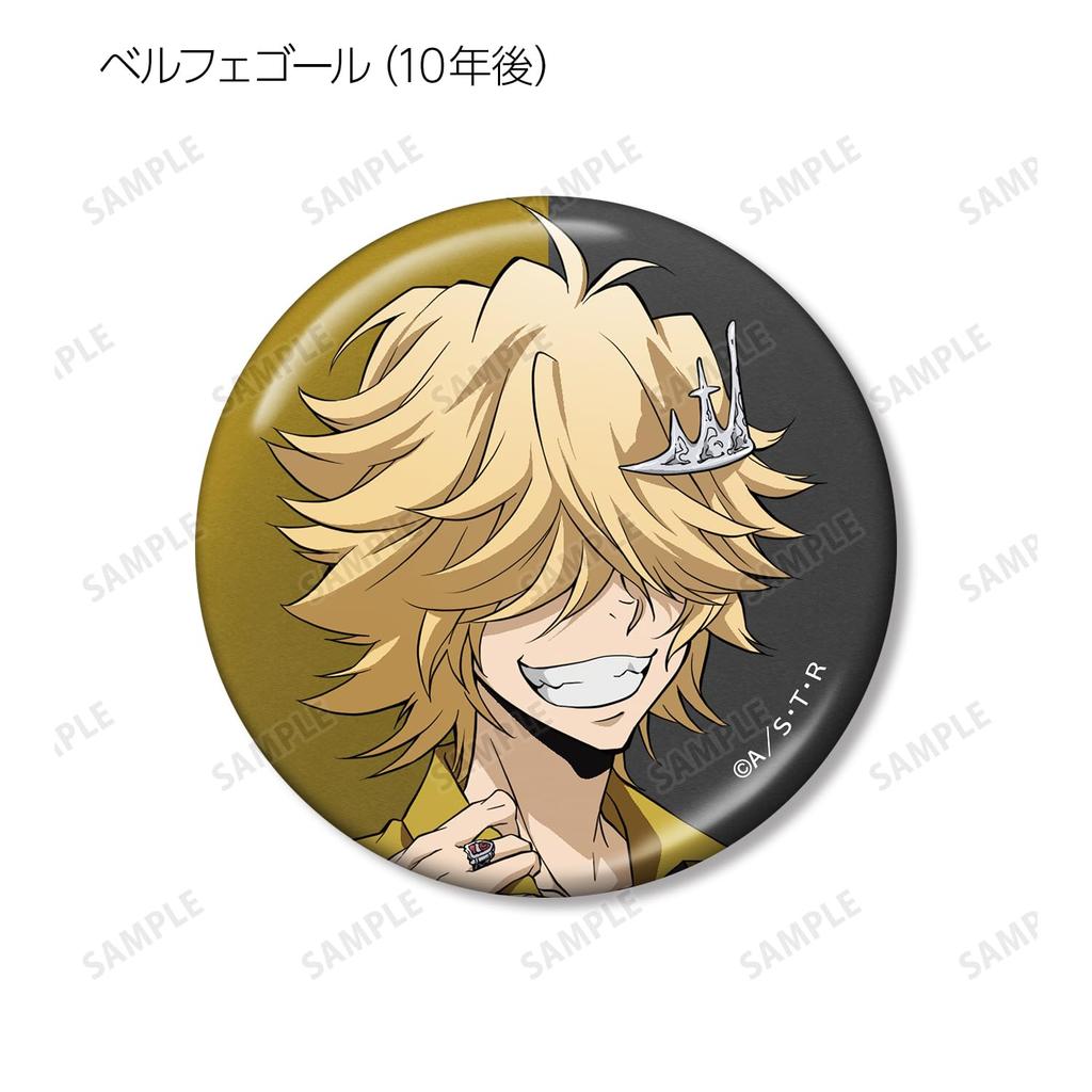 Katekyo Hitman Reborn! Original Illustration Color Shirt Ver. Trading Metallic Can Badge Box of 8
