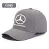 OFK3   Car Duck Tongue Cap For Mercedes benz 3D Hat Car MOTO GP Racing F1 Baseball Cap Hat Adjustable Casual Trucket Hat hip hop