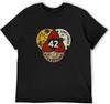 Colour The Answer Is 42 Tshirt Unisex - Funny, Hitchhiker's Guide Men T Shirt