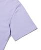 BROWNBREATH W Tag Crop Tee - Purple