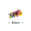 Dopamine Colored Button Headband Headwear Childishness Hairband Face Washing Bow Hair Hoop Sweet  Hair Clip Gifts
