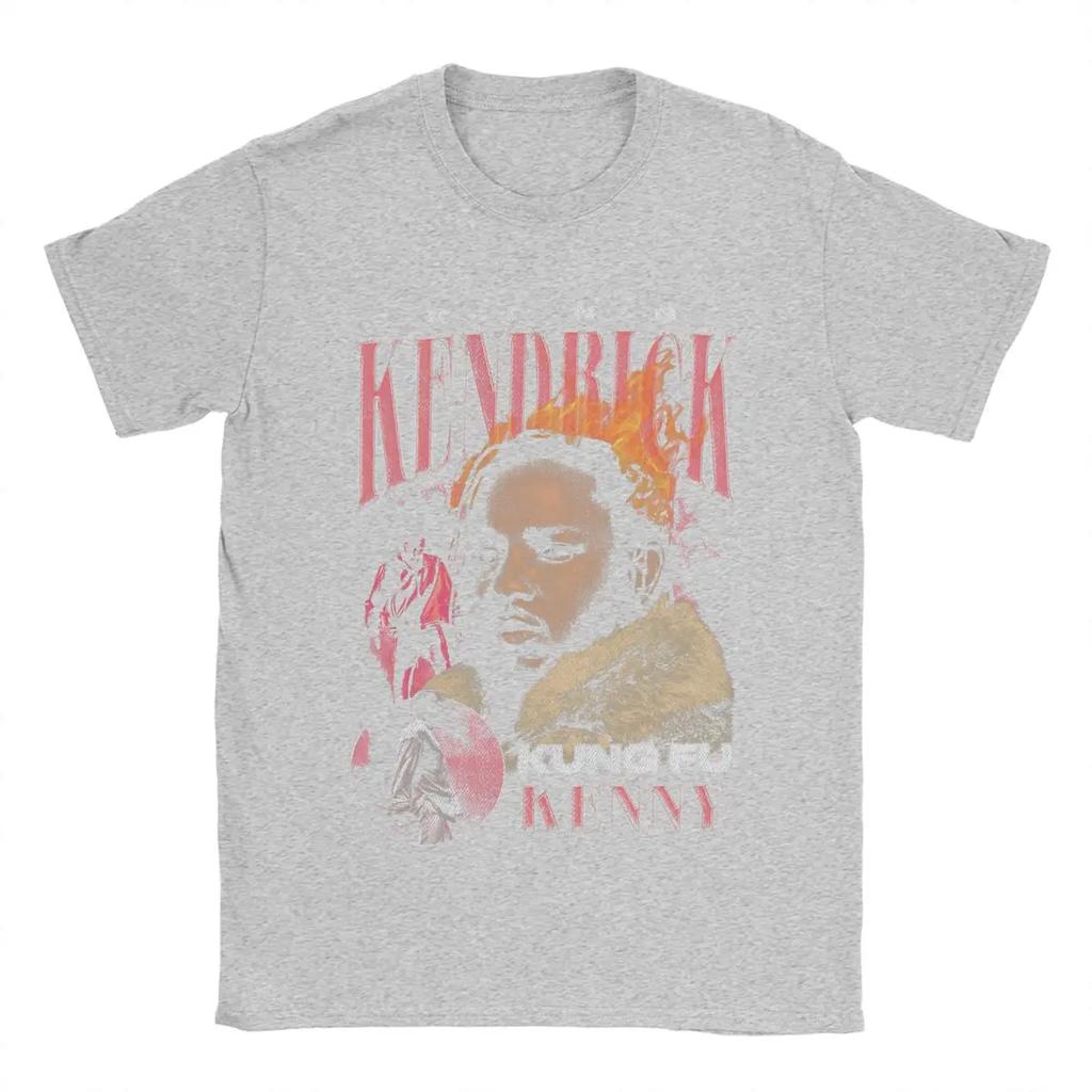 Kendrick Lamar 90s T Shirts Men Cotton Funny T-Shirt Round Neck Tees Short Sleeve Clothing Plus Size