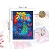 DIY Diamond Painting Colored Peacock Cross Stitch Kit Mosaic Art Diamond Painting Full Circle/Square Diamond Home Decoration