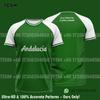 Men Women Breathable Soccer Shirt Spanish Andalusia Regional Fan Commemorative T-shirt 3D Print Sports Training Uniform Gift