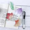 Schulbüro Natürliche Pflanzenblatt Planer Aufkleber Papier Haftnotiz Notizblock Notizbuch Lesezeichen