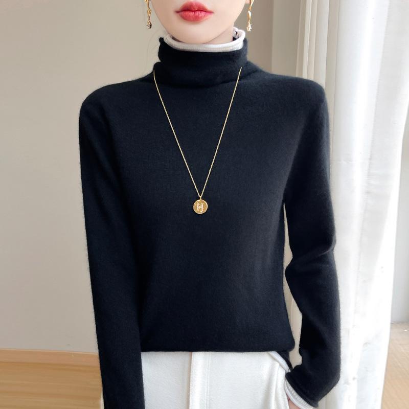 Two-piece Cardigan for Women's Autumn and Winter Style Soft and Glutinous Skin-friendly Cashmere Sweater Versatile Fashion Sweater