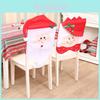 Elegant Non-woven Christmas Chair Covers For Grandparents Holiday Decor