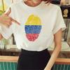 Colombia Tee women streetwear t-shirts girl anime graphic harajuku clothing