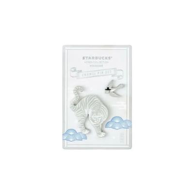 Broche en émail Hojakdo Corée